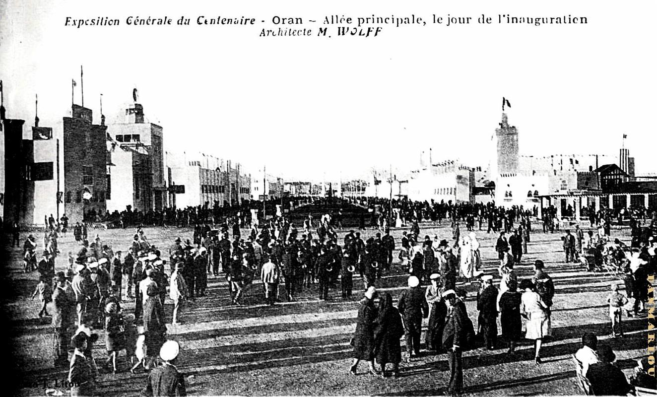 Oran - Foire-Expo du Centenaire - Inauguration - 1930.jpg